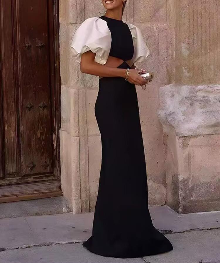 Retro Puff Sexy Dress