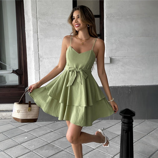 Ruffled Slip Dress – Light & Flowy Summer Look